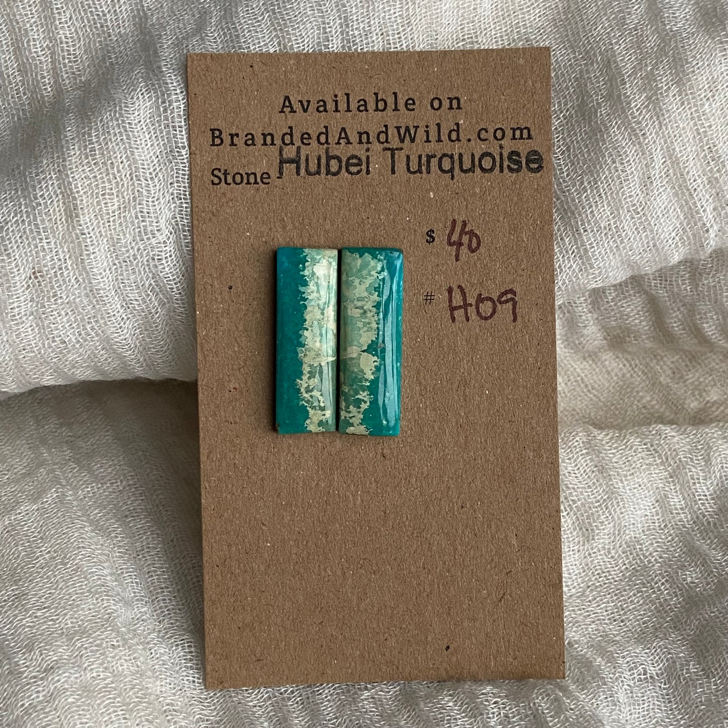 Hubei Turquoise Cabochon - H09