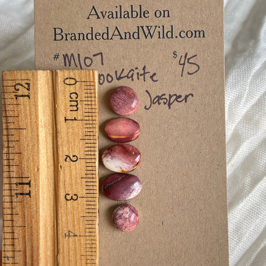 Mookaite Jasper Cabochon - MJ07 A23BB490-9DAB-4E71-83FD-A598BB9AD034 Brandedandwild.com