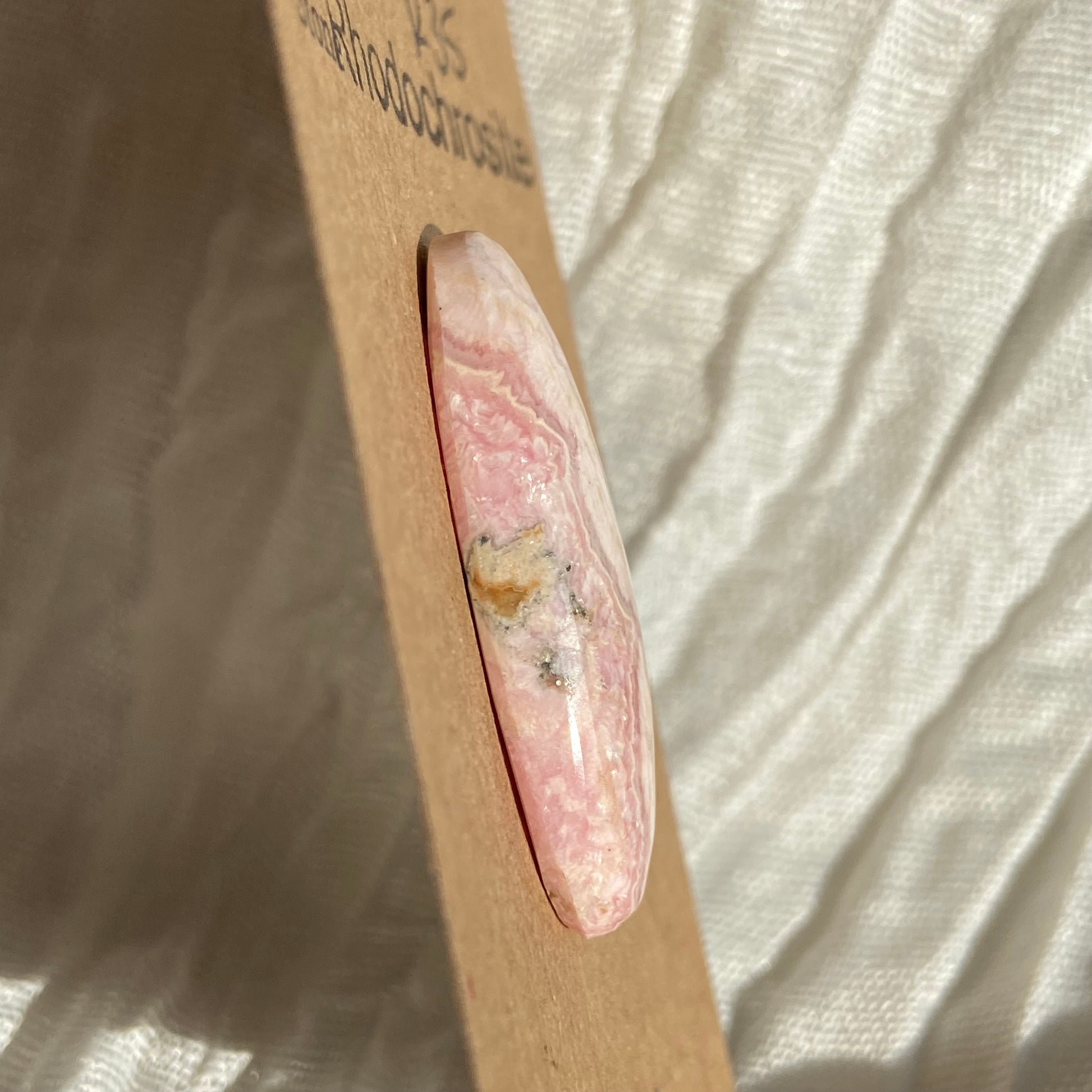 Rhodochrosite Cabochon - R35 A247173B-E1FA-48F5-8699-029A56984EF2 Brandedandwild.com