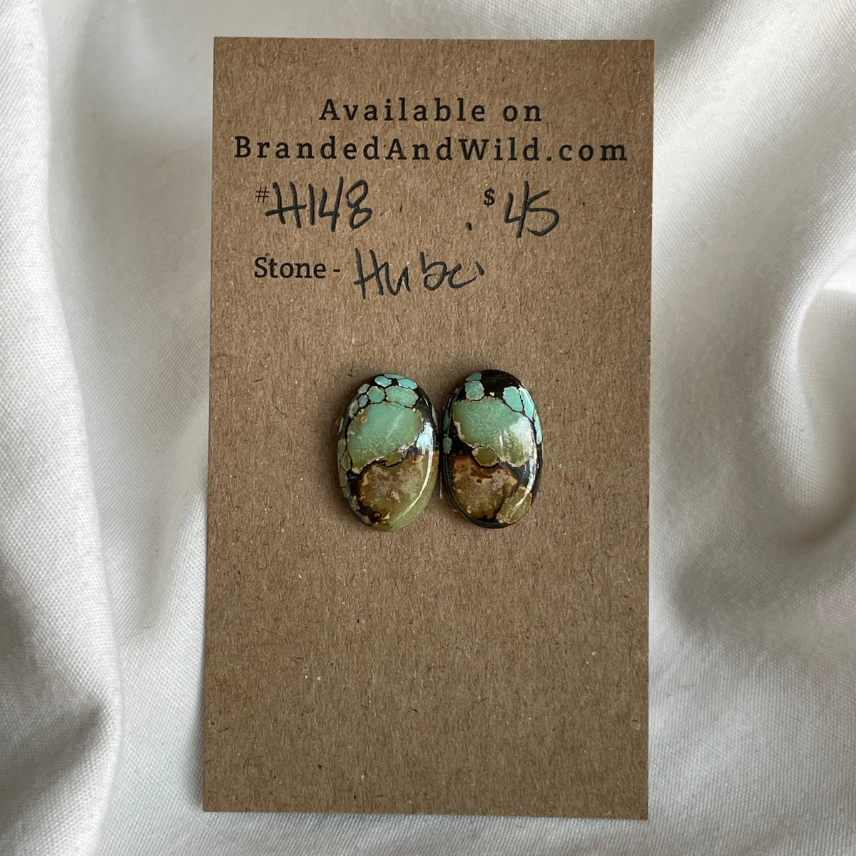 Hubei Turquoise Cabochon - H148 A2638CCD-243E-4F3C-9312-562DF2E7C29B Brandedandwild.com