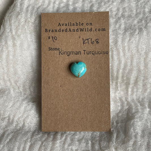 Kingman Turquoise Cabochon - KT68 A26A6583-4D9F-46BA-AEFE-A7B5E7FC20EB Brandedandwild.com