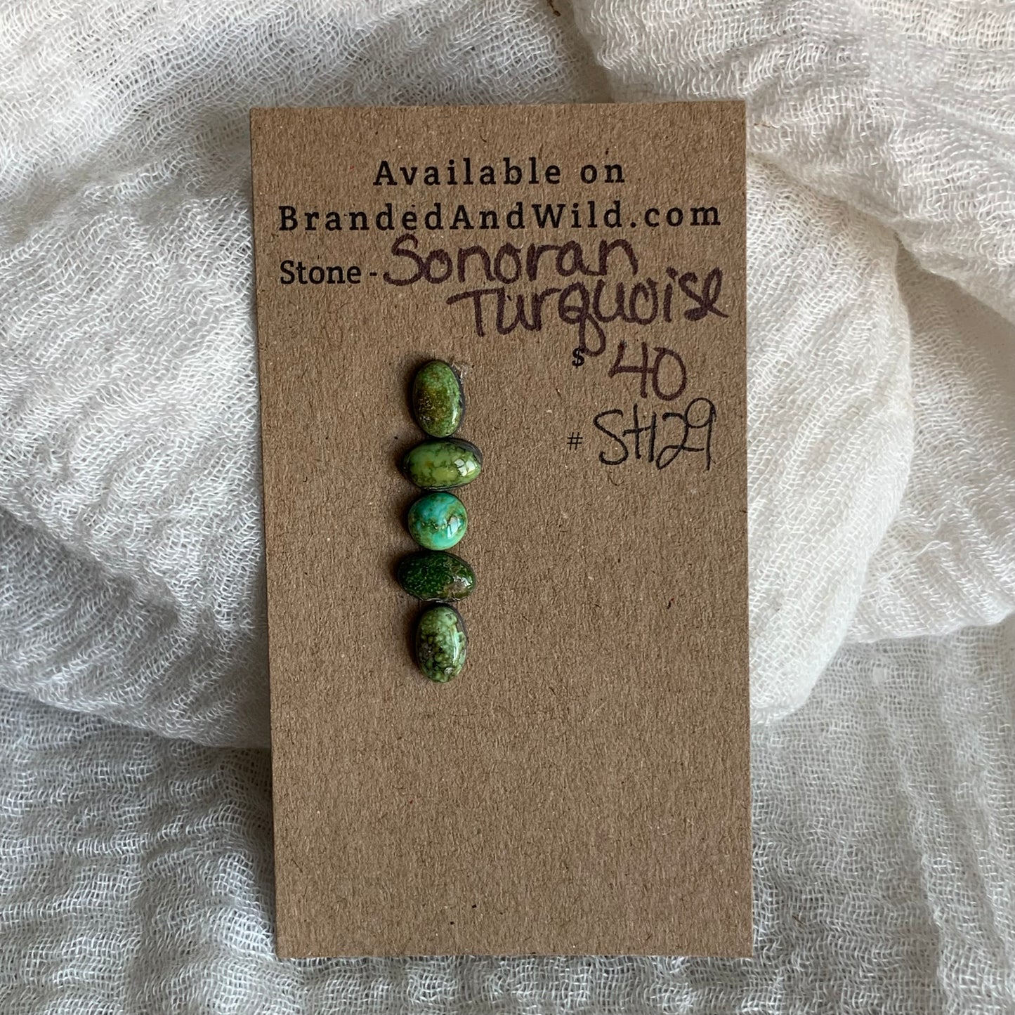 Sonoran Turquoise Cabochon - ST129