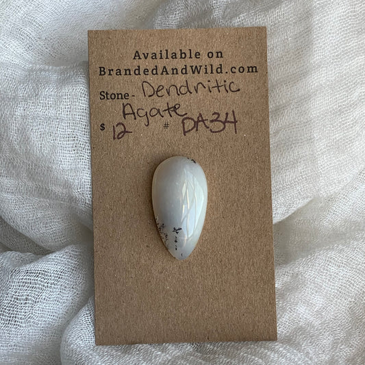 Dendritic Agate Cabochon - DA34