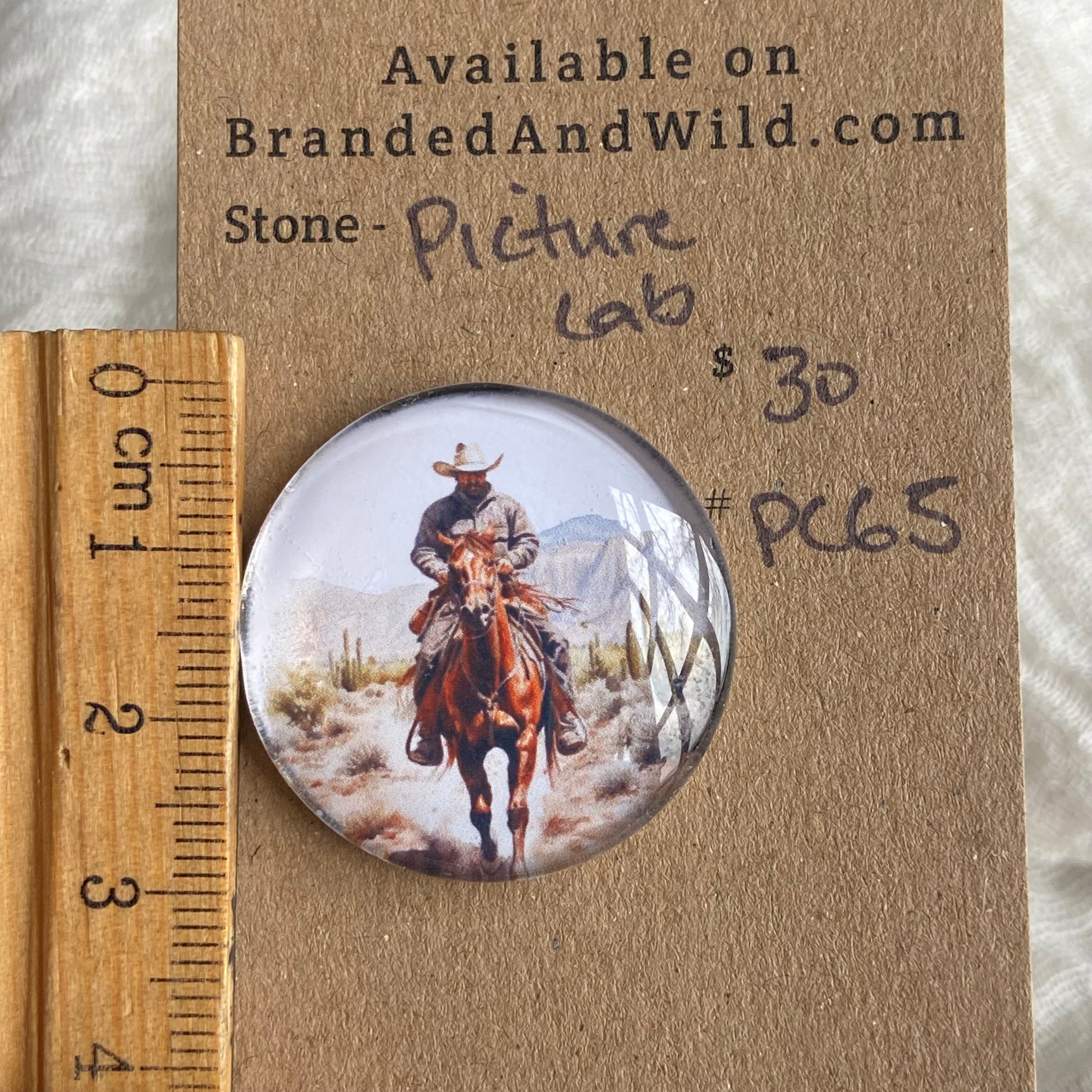 Picture Cabochon - Cabochon - PC65 A2707CC5-8BC3-4E4C-AD54-23CB8BF3C10D Brandedandwild.com