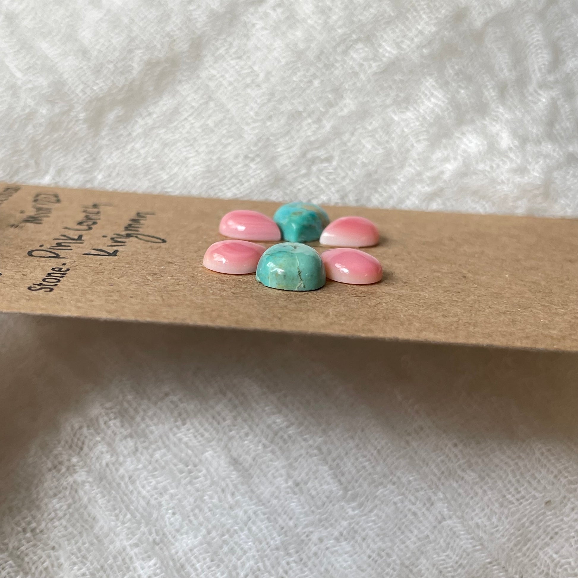 Kingman / Pink Conch Cabochon - Mix120 A2A774E3-30D6-47E6-AFE8-7D6ACA684D14 Brandedandwild.com