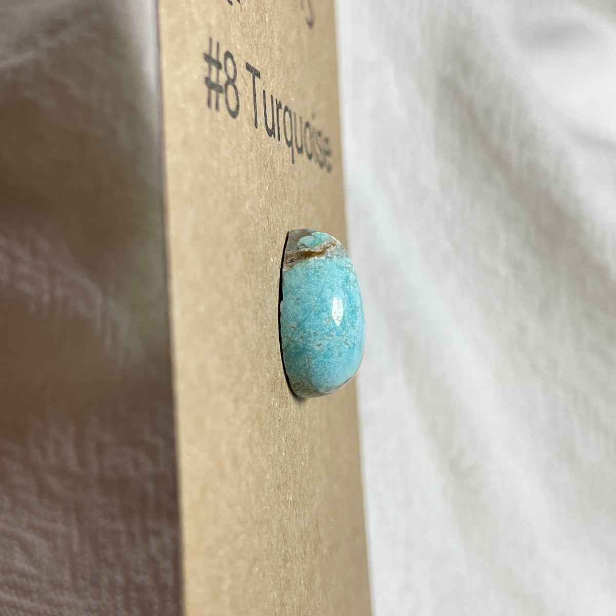 #8 Turquoise Cabochon - #853