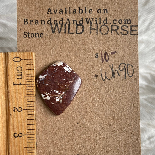 Wild Horse Cabochon - WH90 A2B9199F-6BD8-41BD-AF4B-3B8A59E4EEA6 Brandedandwild.com