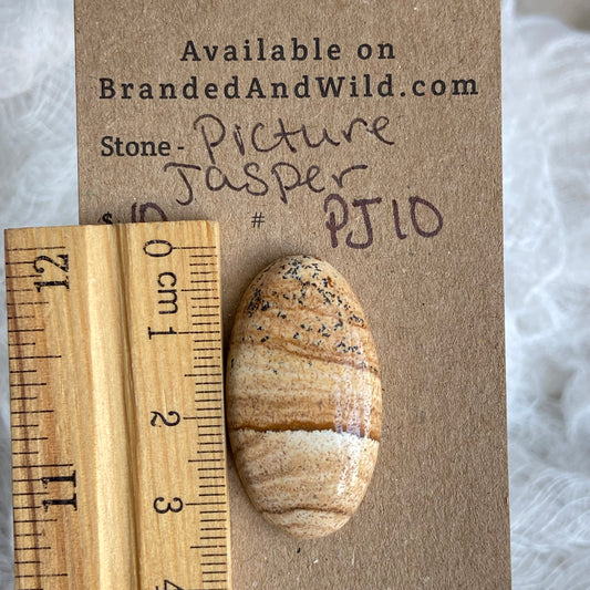 Picture Jasper Cabochon - PJ10