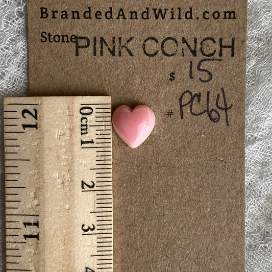 Pink Conch Cabochon - PC64