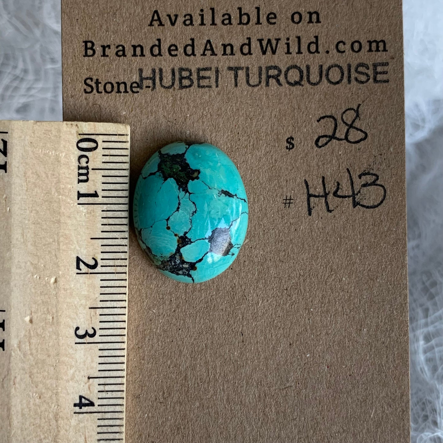 Hubei Turquoise Cabochon - H43