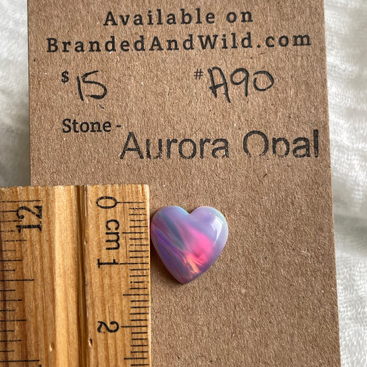 Aurora Opal Cabochon - A90 A330277C-2A53-464A-B781-31F3D2896DAA Brandedandwild.com