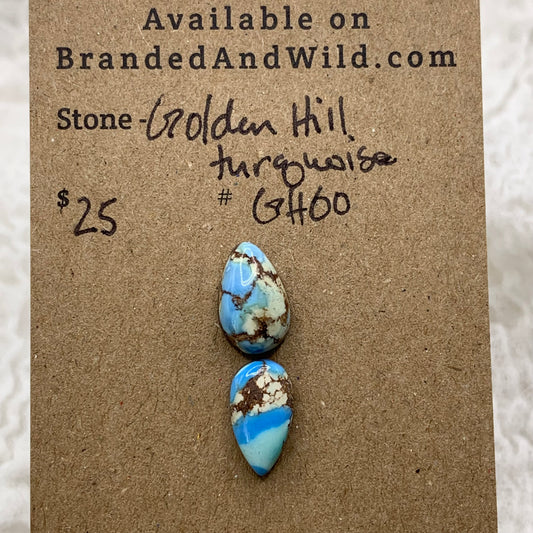 Golden Hill Turquoise Cabochon - GH60