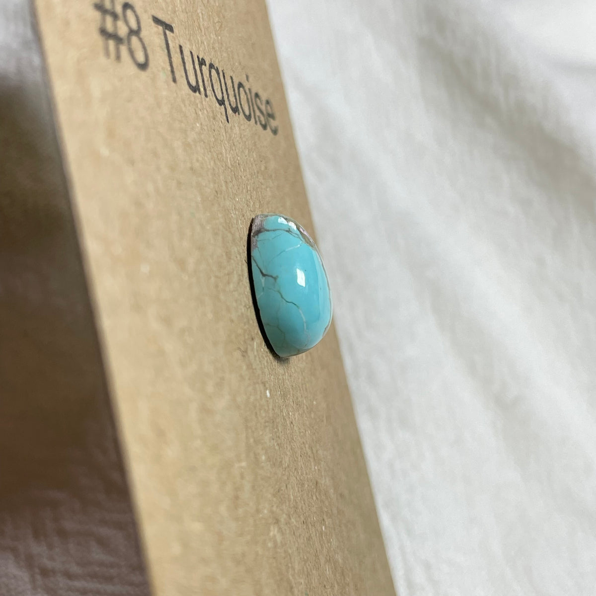 #8 Turquoise Cabochon - #832
