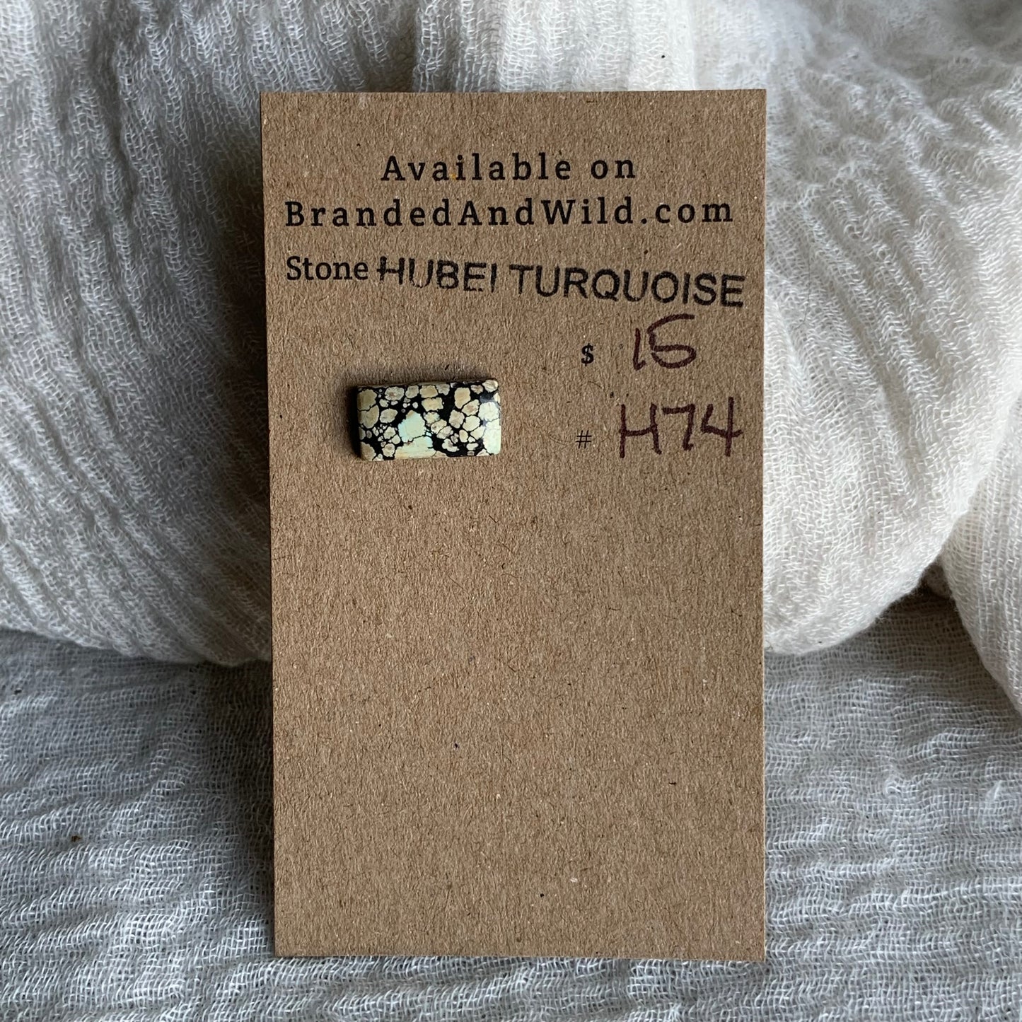 Hubei Turquoise Cabochon - H74