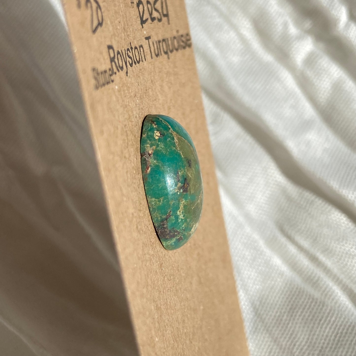 Royston Ribbon Turquoise Cabochon RR54 A3739283-82F8-4A1C-8EF8-EE49B34B7DA1 Brandedandwild.com