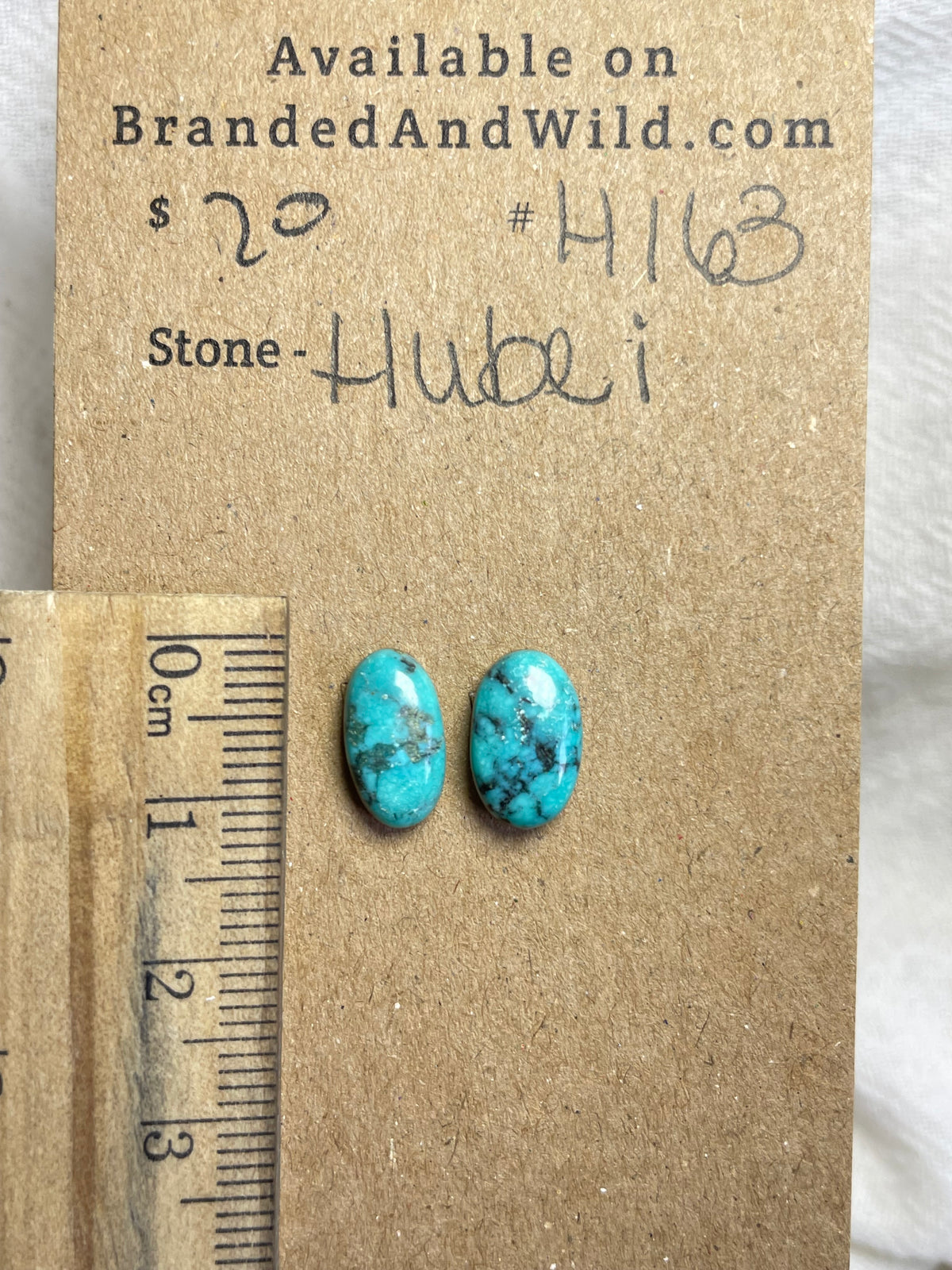 Hubei Turquoise Cabochon - H163 A388B657-6469-4165-BCE5-5731C6723FC6 Brandedandwild.com