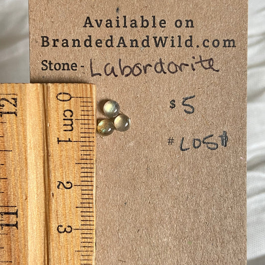 Labradorite Cabochon - L051 A3BA49D3-73F1-4D32-A8F8-BF3B4E60B093 Brandedandwild.com