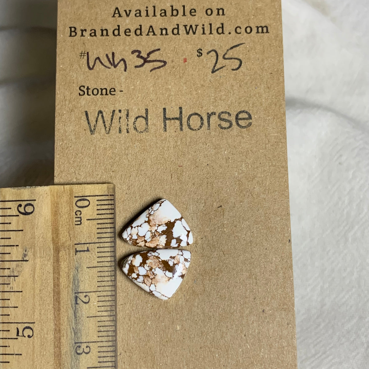 Wild Horse Cabochon - WH35 A3D9C448-A76E-40DB-8839-0BAA7F3322DC Brandedandwild.com