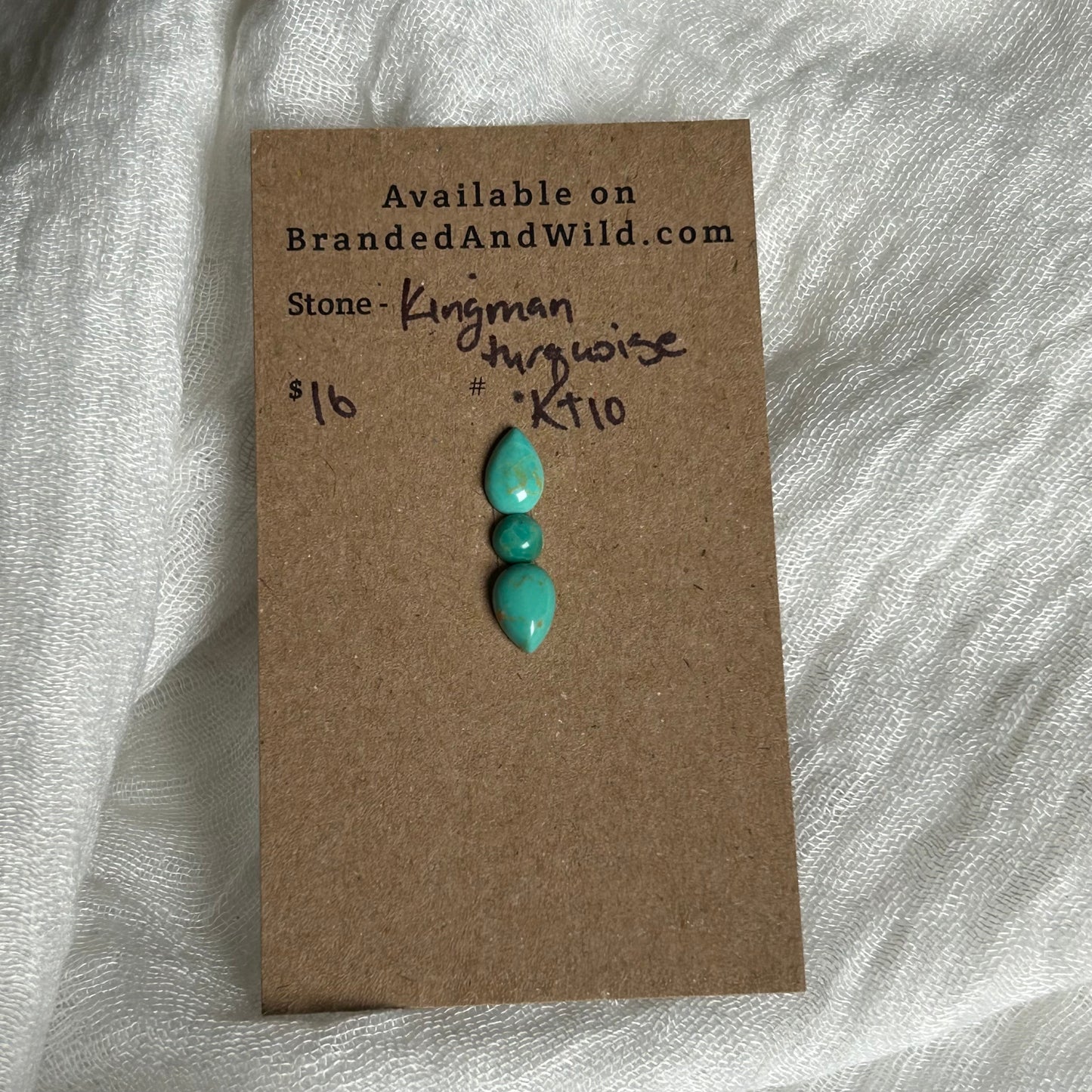 Kingman Turquoise Cabochon - KT10