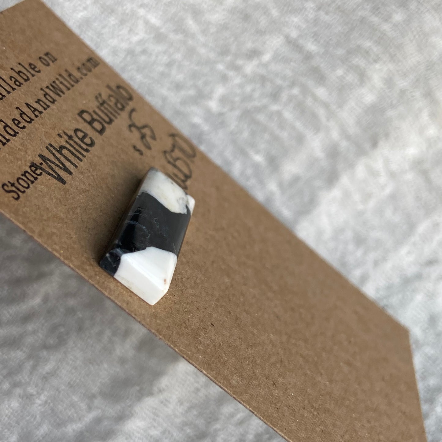 White Buffalo Cabochon - WB70