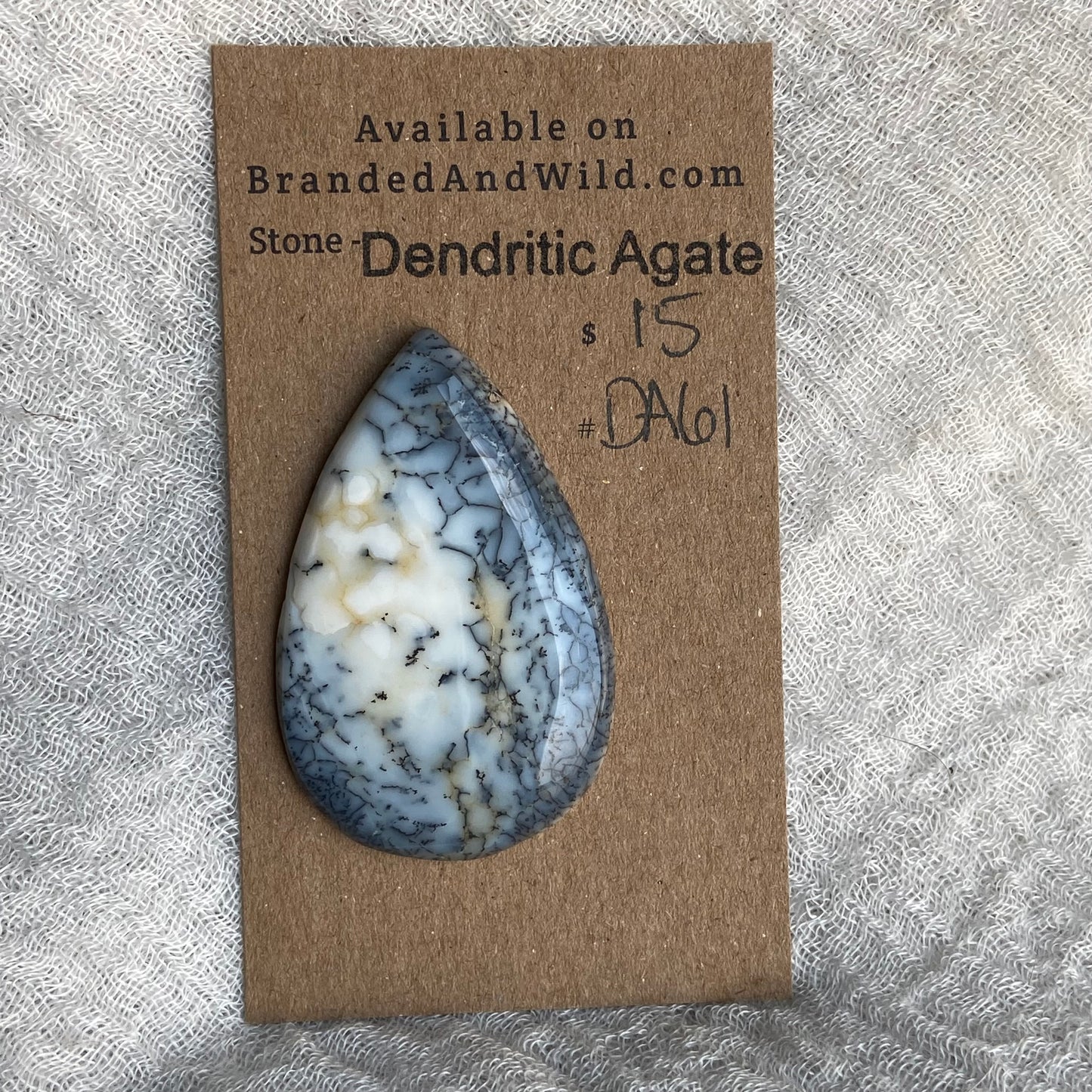 Dendritic Agate Cabochon - DA61
