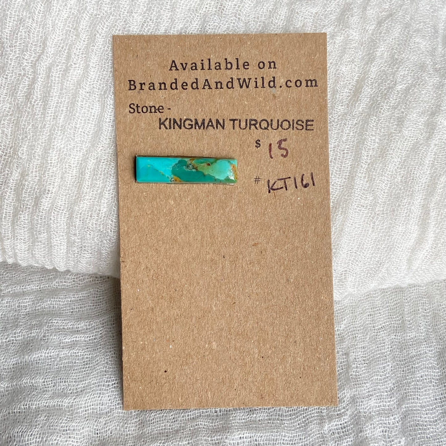 Kingman Turquoise (composite) Cabochon - KT161