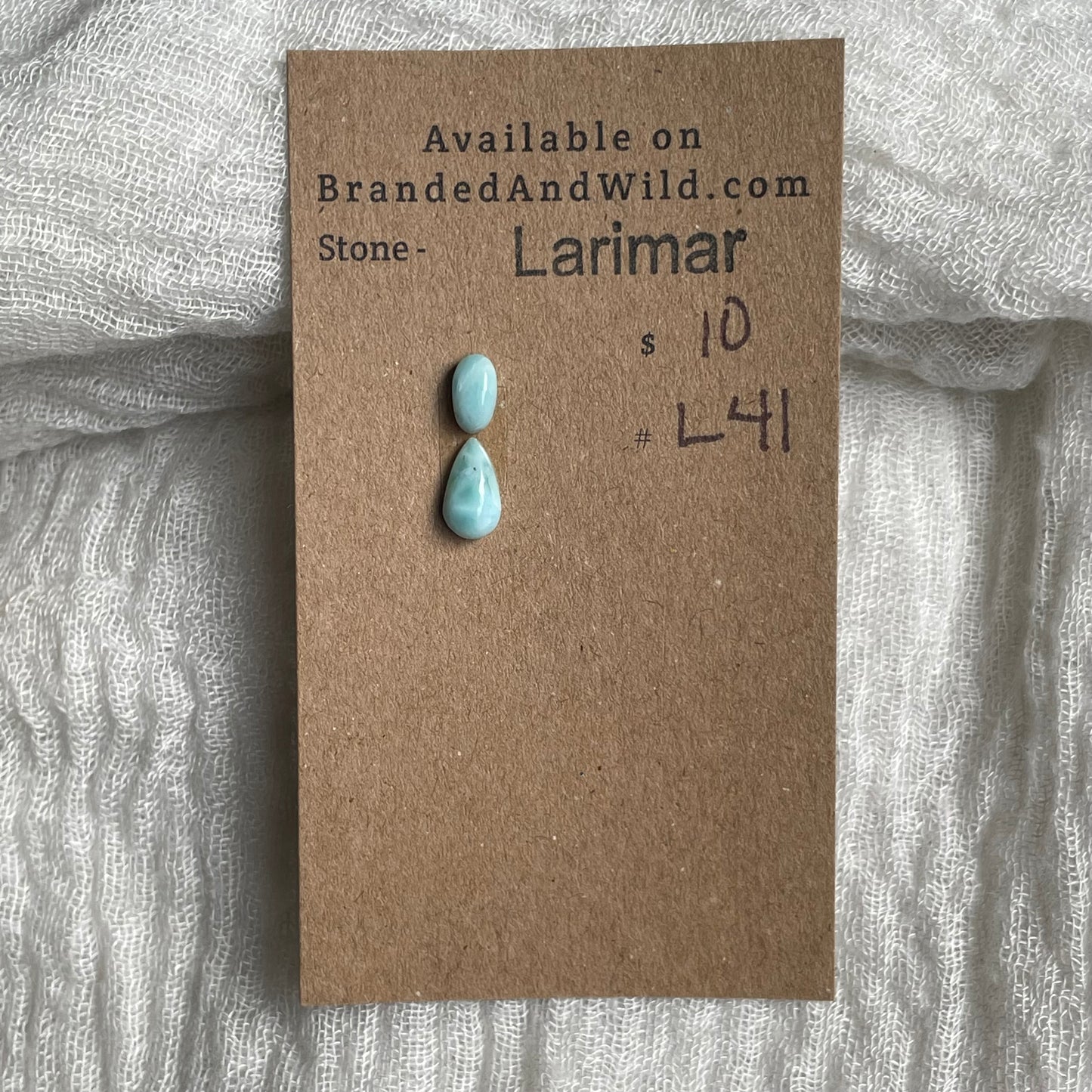 Larimar Cabochon - L41