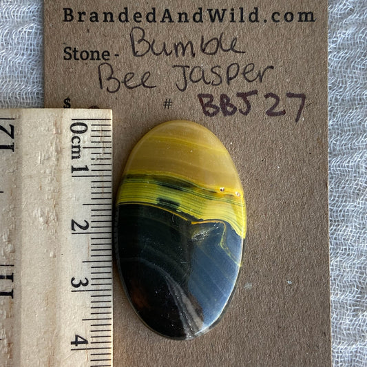 Bumblebee Jasper Cabochon - BBJ27