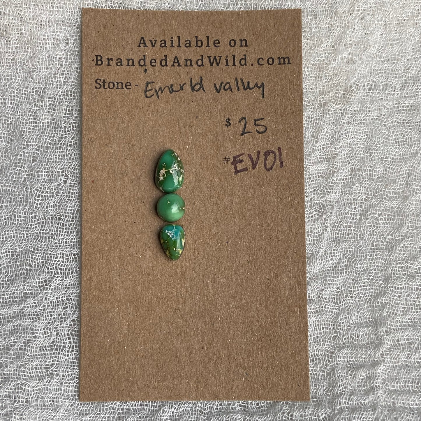 Emerald Valley Turquoise Cabochon - EV01