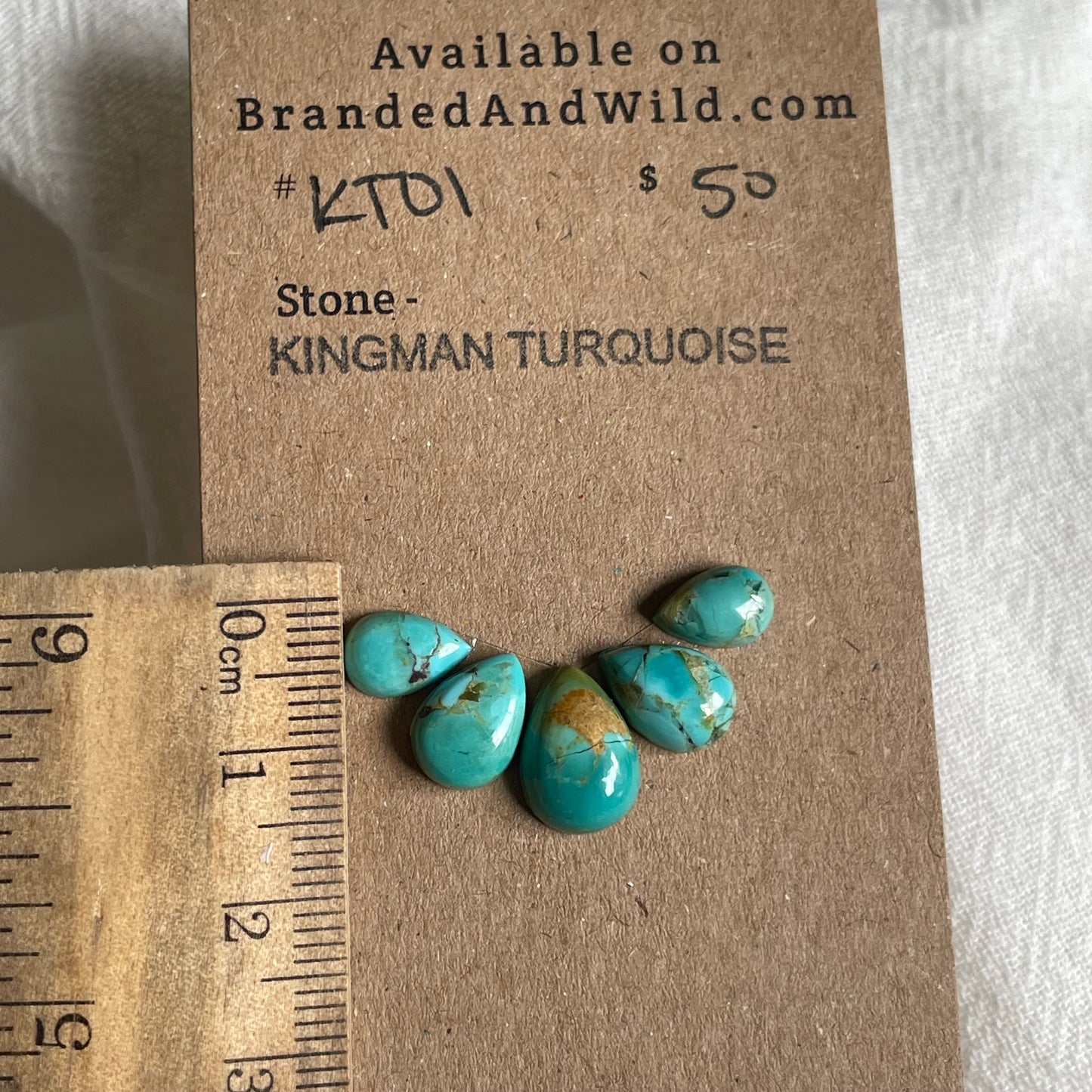 Kingman Turquoise Cabochon - KT01