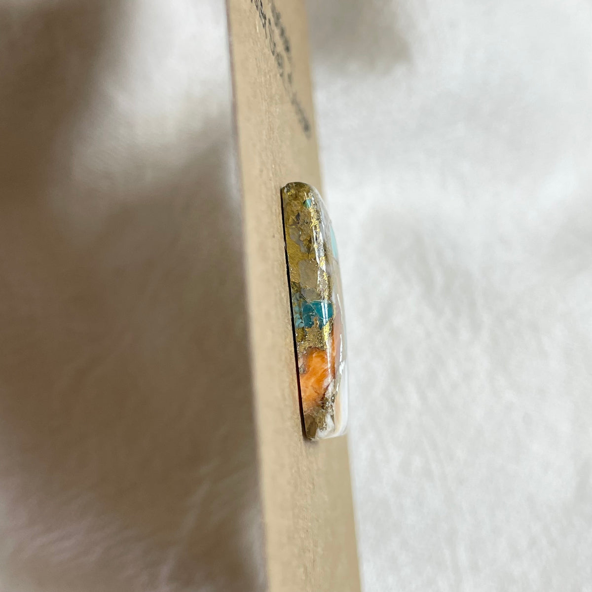Turquoise, Oyster Shell, Copper Cabochon - TOC88
