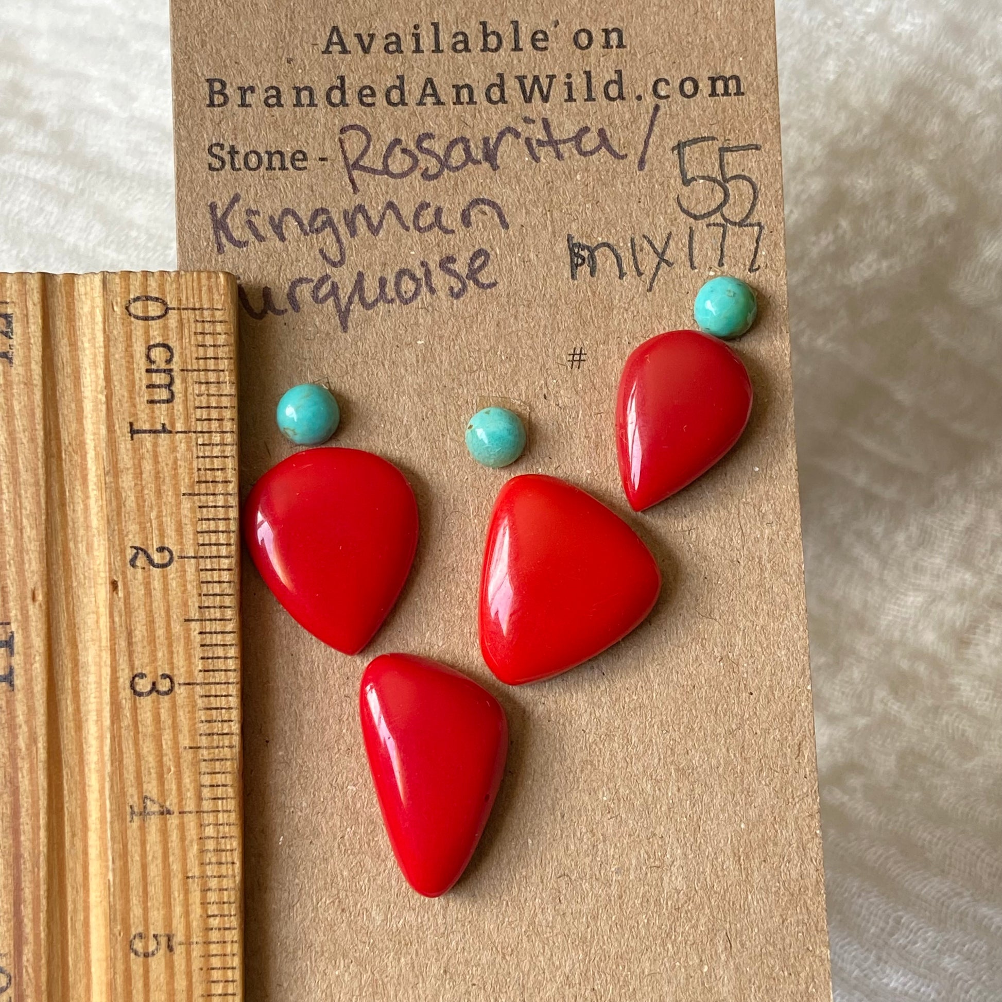 Kingman / Rosarita Cabochon - Mix177 A48D650E-92DD-4F9C-A9E1-7B8A933C2F9F Brandedandwild.com