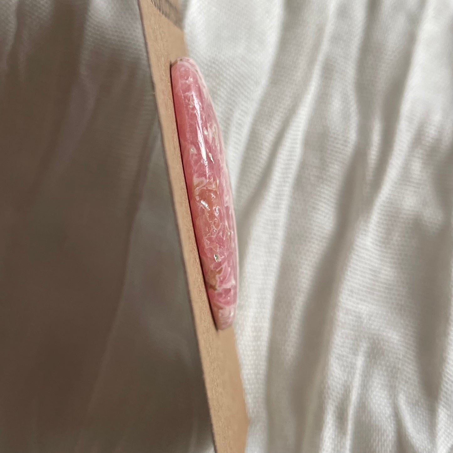 Rhodochrosite Cabochon - R07 A49121FD-CE44-44B6-BB98-E83161E9A871 Brandedandwild.com