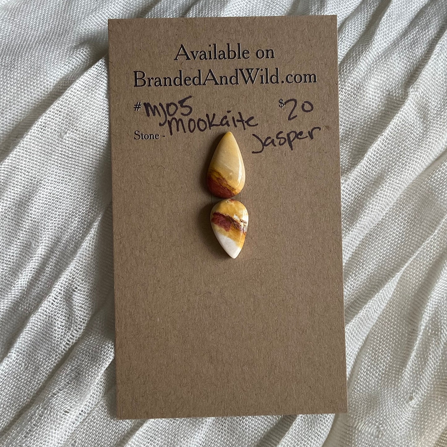 Mookaite Jasper Cabochon - MJ05 A49BEC0D-C685-4C3E-9729-FA89A2FA3D98 Brandedandwild.com