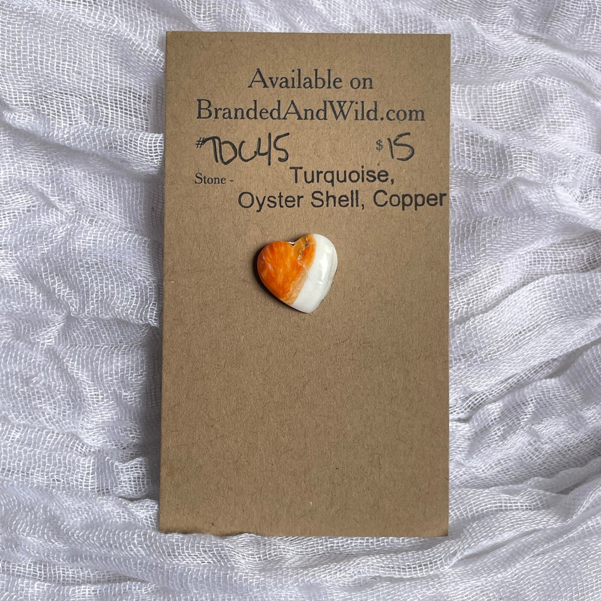 Turquoise, Oyster Shell, Copper Cabochon - TOC45 A4B1826D-9EFA-40AD-8CA6-716D8A2D1C72 Brandedandwild.com