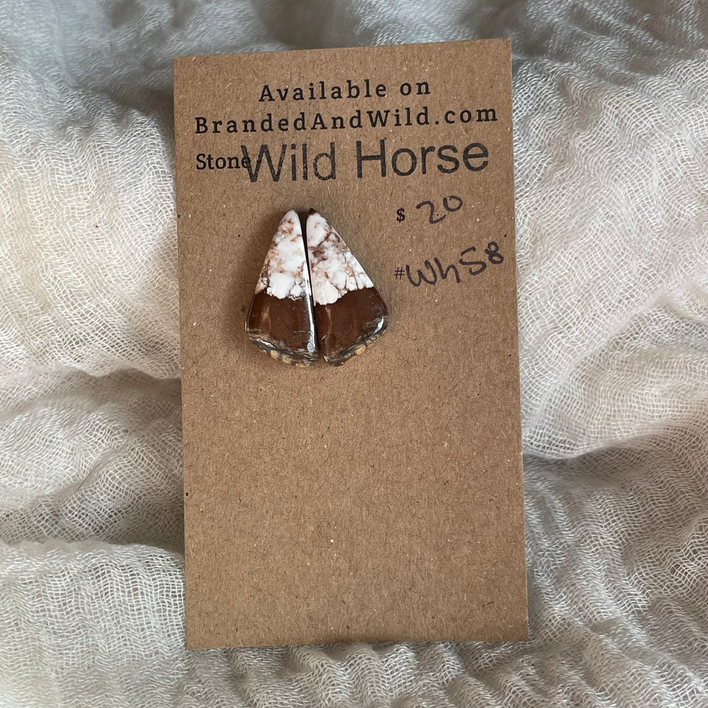 Wild Horse Cabochon - WH58 A4CD4BA4-4717-4BC9-BABF-B2A5A2170BF0 Brandedandwild.com