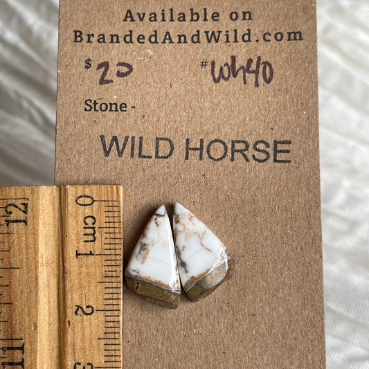 Wild Horse Cabochon - WH40 A4E9F9CB-6D29-4C07-97EA-58C71C5779EE Brandedandwild.com