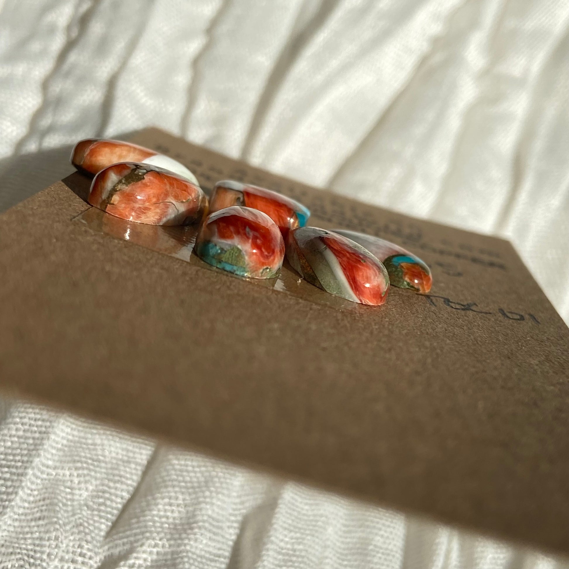 Turquoise, Oystershell, Copper Cabochon - TOC01 A505913B-FF69-4276-B057-8A4990637352 Brandedandwild.com