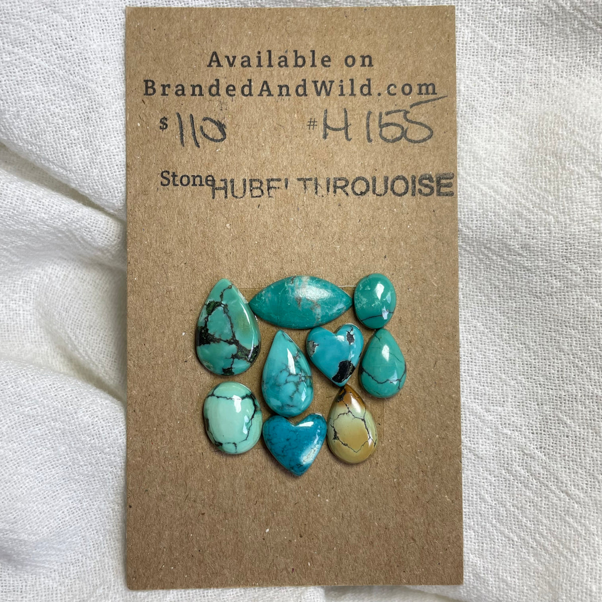 Hubei Turquoise Cabochon - H155 A51882E9-20A0-4F43-A047-20980DB51A45 Brandedandwild.com