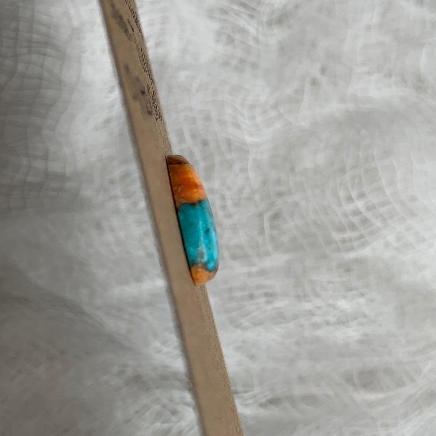 Turquoise, Oystershell, Copper Cabochon - TOC74