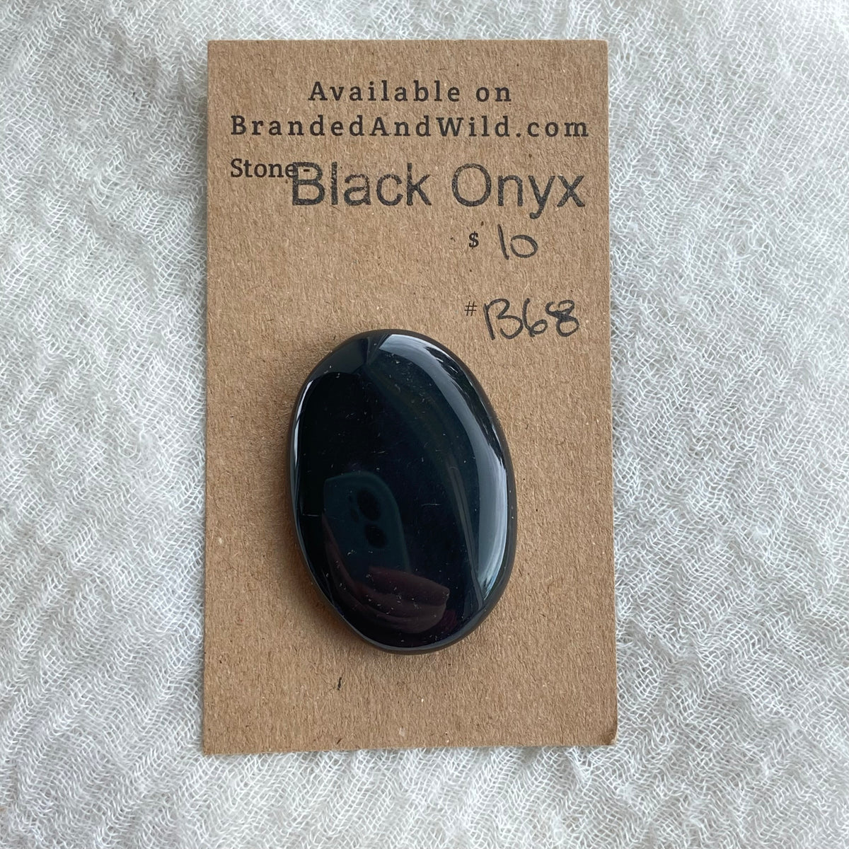 Black Onyx - Cabochon - B68