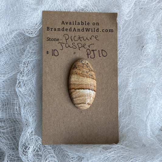 Picture Jasper Cabochon - PJ10
