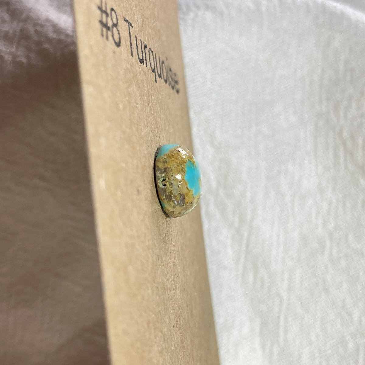 #8 Turquoise Cabochon - #833 A5812F01-70A3-431E-BE05-DF1C5DC57185 Brandedandwild.com