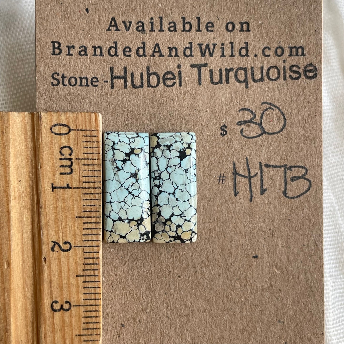 Hubei Turquoise Cabochon - H173 A581D197-4CE7-4E67-A966-9F1937DD633E Brandedandwild.com