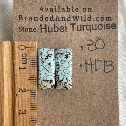 Hubei Turquoise Cabochon - H173 A581D197-4CE7-4E67-A966-9F1937DD633E Brandedandwild.com