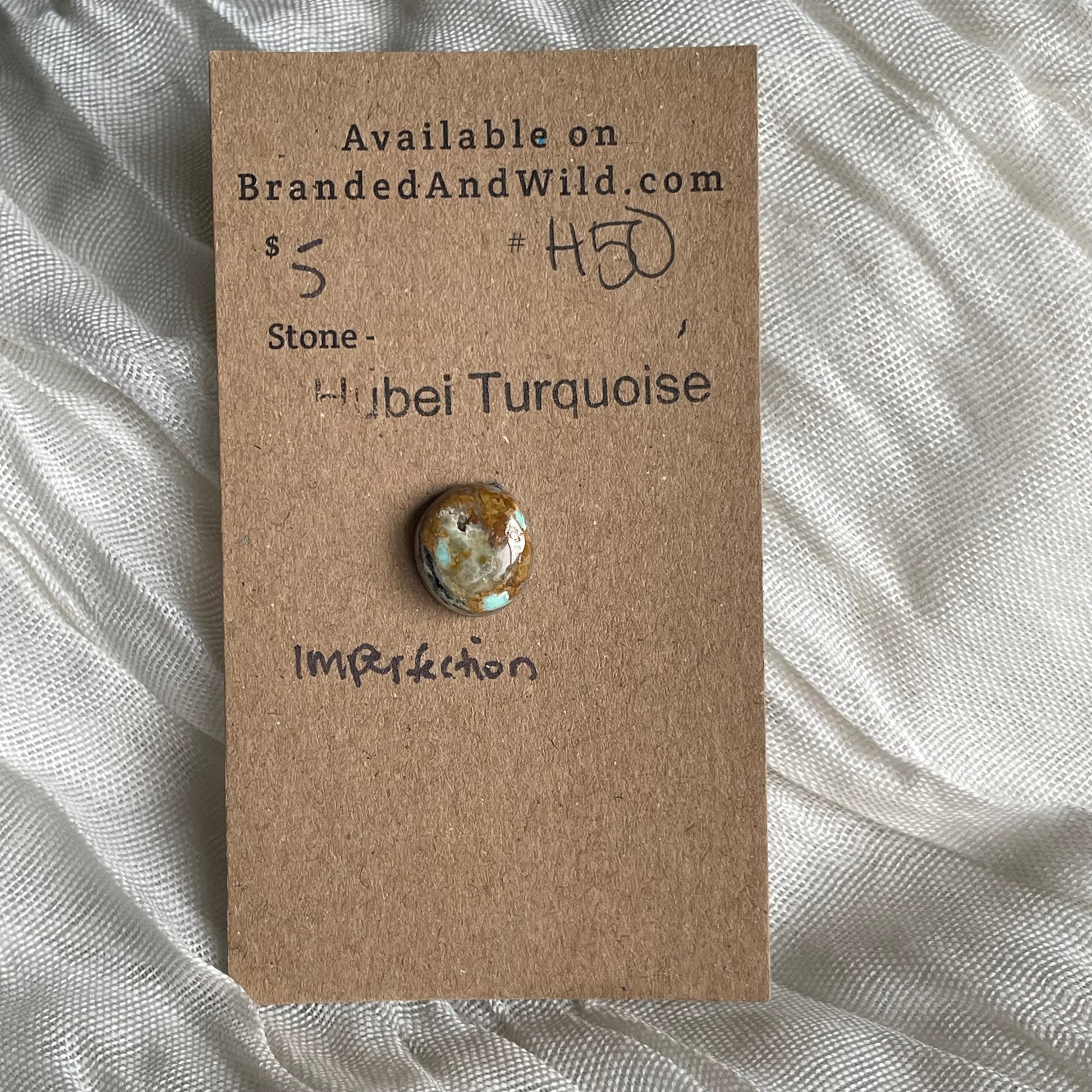 Hubei Turquoise Cabochon - H50 A58D8609-7A1D-4185-AB26-A6AE0C48BF26 Brandedandwild.com