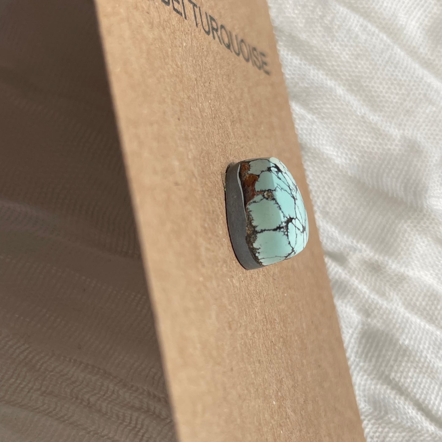 Hubei Turquoise Cabochon - H66 A5985E5F-E728-48D1-874E-C436FE89AA23 Brandedandwild.com