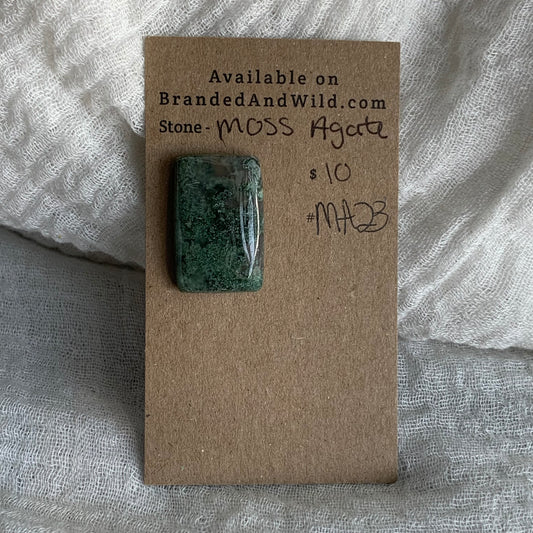 Moss Agate Cabochon - MA23
