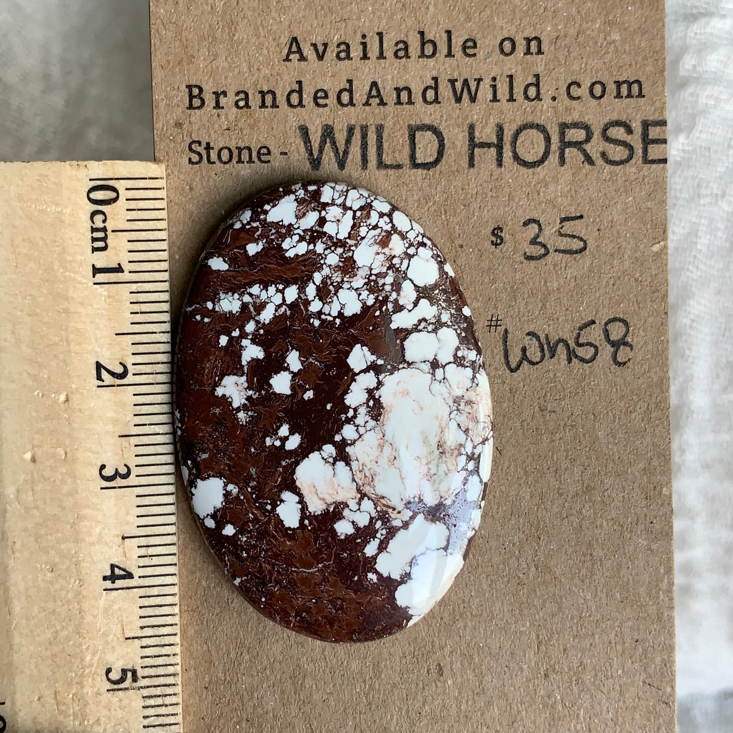 Wild Horse Cabochon - WH58