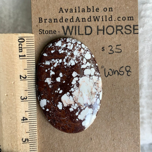 Wild Horse Cabochon - WH58